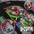 DDD20 Momo, Okarun y Turbo Abuela - DANDADAN - ADULTO (Polera o Polerón) 1