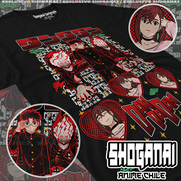 DDD21 Momo y Okarun - DANDADAN - ADULTO (Polera o Polerón) 1