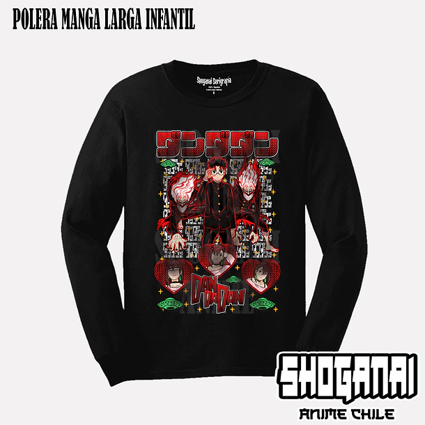 DDD21 Momo y Okarun - DANDADAN - INFANTIL (Polera o Polerón) 3
