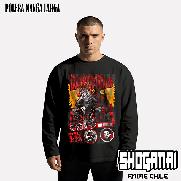 DDD23 Okarun y Turbo Abuela - DANDADAN - ADULTO (Polera o Polerón) 3