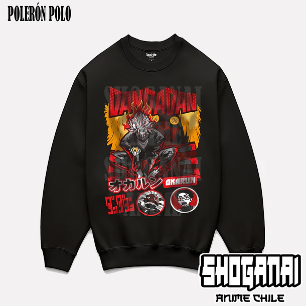DDD23 Okarun y Turbo Abuela - DANDADAN - ADULTO (Polera o Polerón) 6