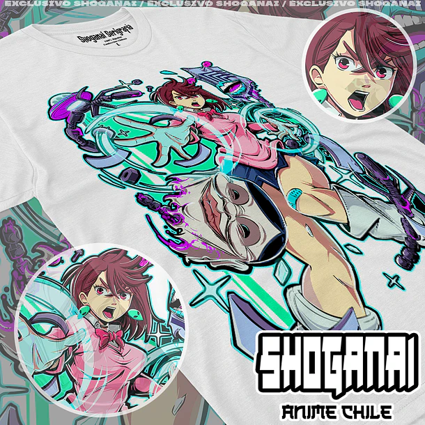 DDD25 Momo Ayase - DANDADAN - INFANTIL (Polera o Polerón) 2