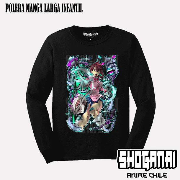 DDD25 Momo Ayase - DANDADAN - INFANTIL (Polera o Polerón) 4