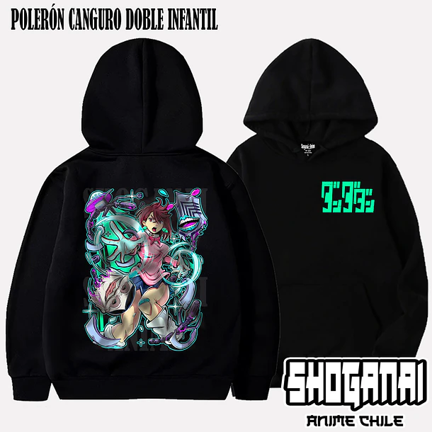 DDD25 Momo Ayase - DANDADAN - INFANTIL (Polera o Polerón) 6