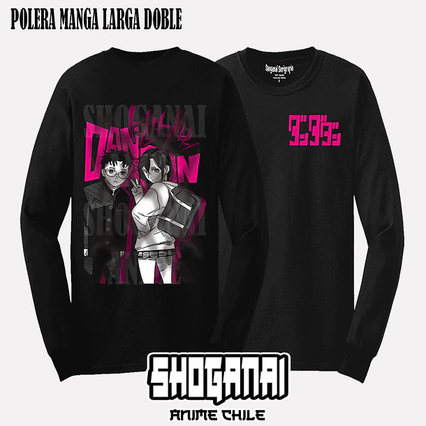 DDD26 Momo y Okarun - DANDADAN - ADULTO (Polera o Polerón) 5