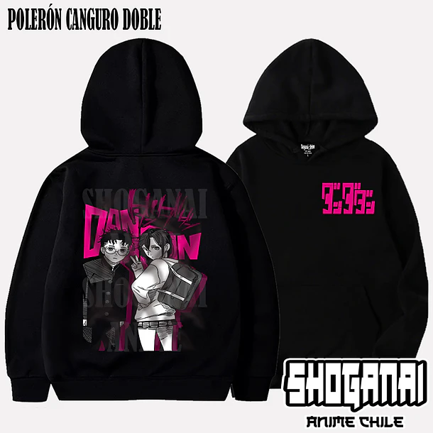 DDD26 Momo y Okarun - DANDADAN - ADULTO (Polera o Polerón) 6