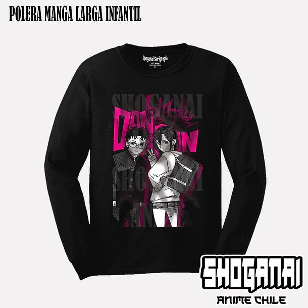 DDD26 Momo y Okarun - DANDADAN - INFANTIL (Polera o Polerón) 4