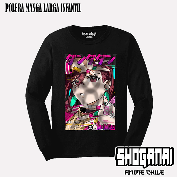 DDD27 Momo Ayase - DANDADAN - INFANTIL (Polera o Polerón) 4