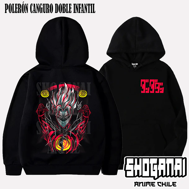DDD28 Okarun - DANDADAN - INFANTIL (Polera o Polerón) 5