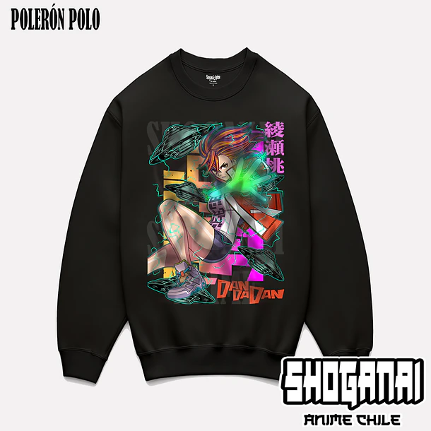 DDD29 Momo Ayase - DANDADAN - ADULTO (Polera o Polerón) 7