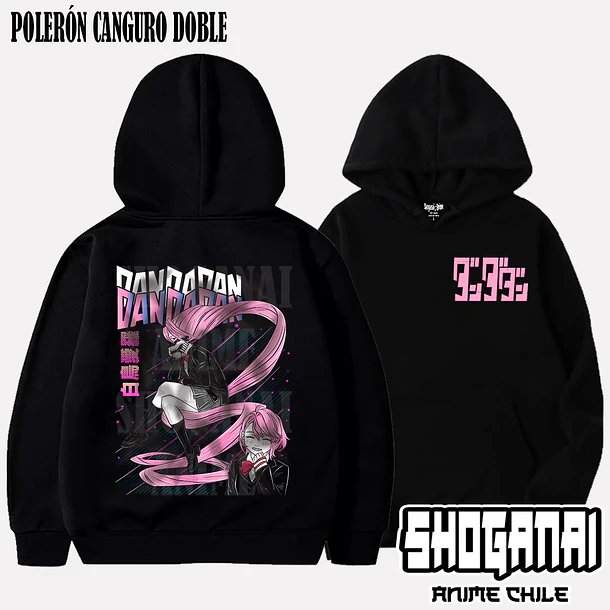 DDD31 Aira Shiratori - DANDADAN - ADULTO (Polera o Polerón) 5