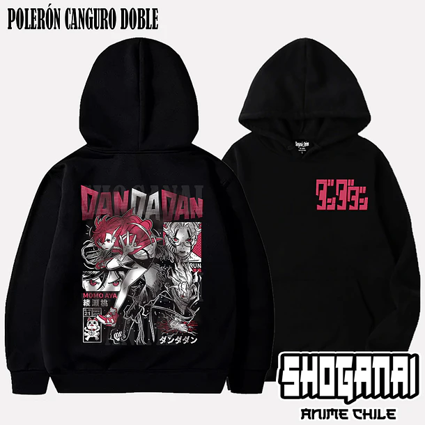 DDD32 Momo y Okarun - DANDADAN - ADULTO (Polera o Polerón) 5