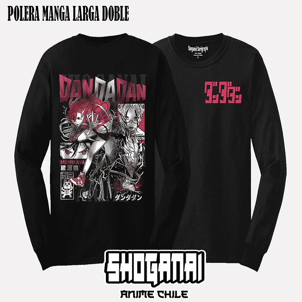 DDD32 Momo y Okarun - DANDADAN - ADULTO (Polera o Polerón) 4