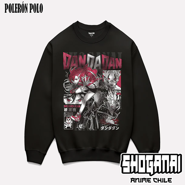 DDD32 Momo y Okarun - DANDADAN - ADULTO (Polera o Polerón) 6