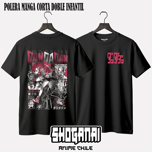 DDD32 Momo y Okarun - DANDADAN (Polera o Polerón) 2
