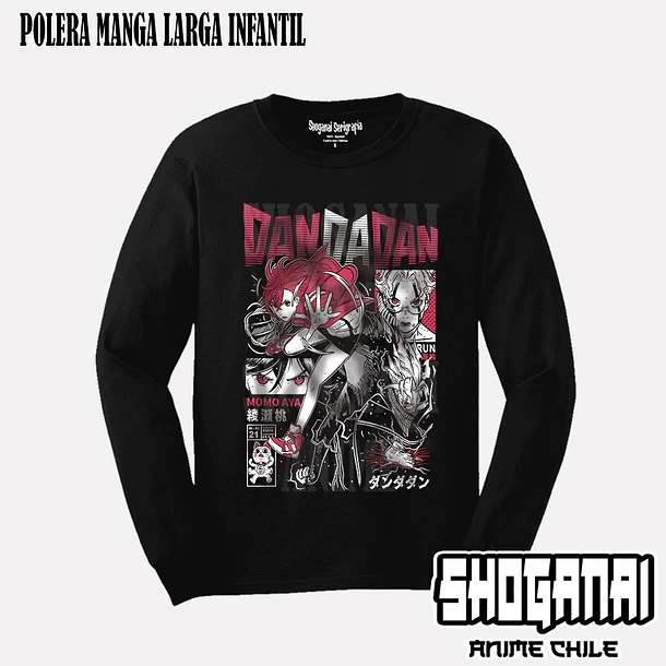 DDD32 Momo y Okarun - DANDADAN (Polera o Polerón) 3