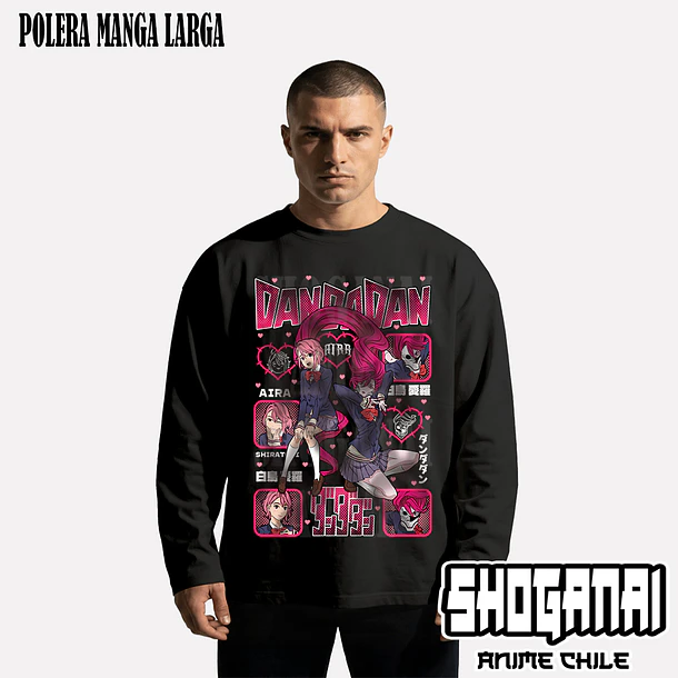 DDD33 Aira Shiratori - DANDADAN - ADULTO (Polera o Polerón) 4