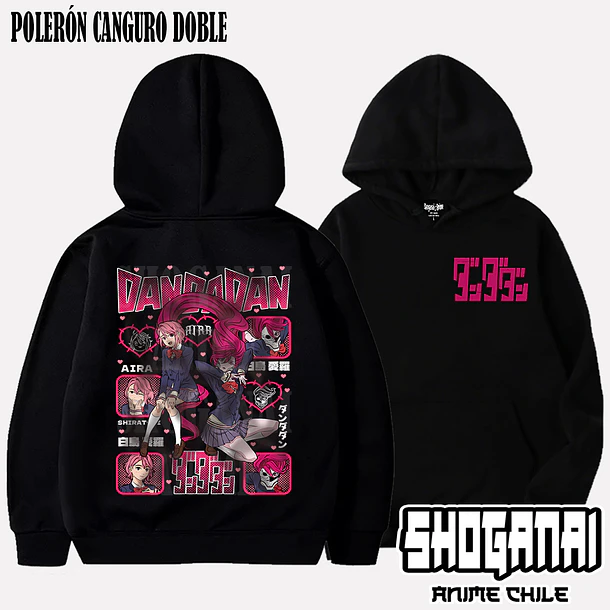 DDD33 Aira Shiratori - DANDADAN - ADULTO (Polera o Polerón) 6