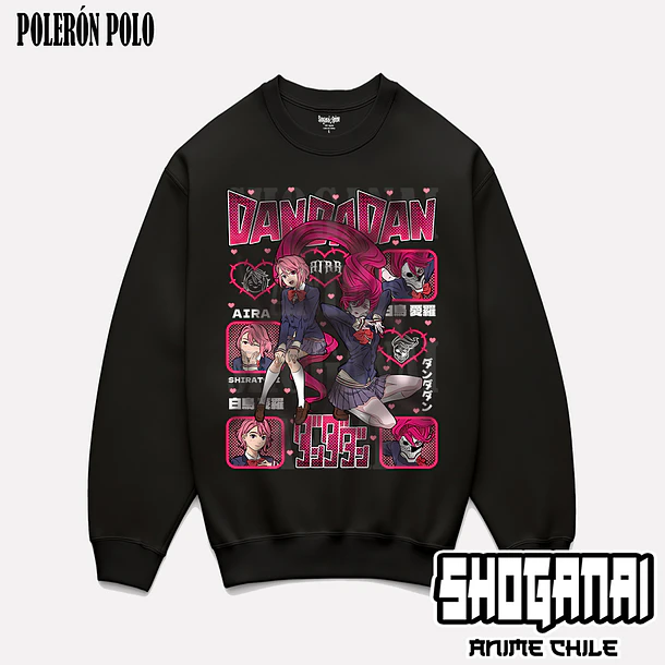 DDD33 Aira Shiratori - DANDADAN - ADULTO (Polera o Polerón) 7