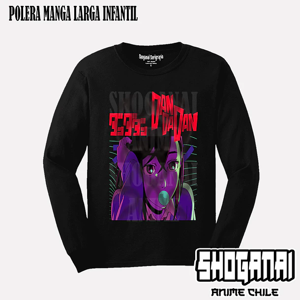 DDD34 Momo Ayase - DANDADAN (Polera o Polerón) 3