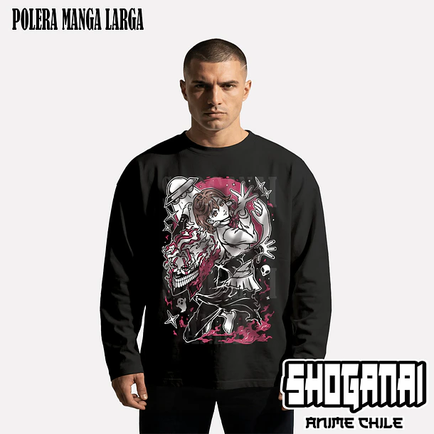 DDD36 Momo y Okarun - DANDADAN - ADULTO (Polera o Polerón) 4