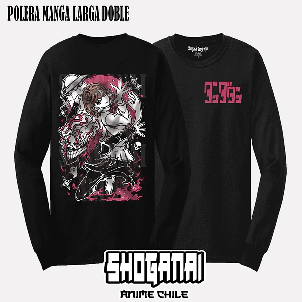 DDD36 Momo y Okarun - DANDADAN - ADULTO (Polera o Polerón) 5