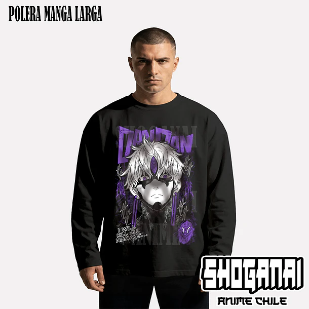 DDD37 Jiji X Evil Eye X Mal de ojo - DANDADAN - ADULTO (Polera o Polerón) 3