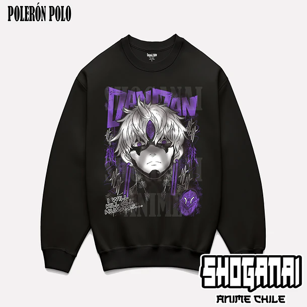 DDD37 Jiji X Evil Eye X Mal de ojo - DANDADAN - ADULTO (Polera o Polerón) 6