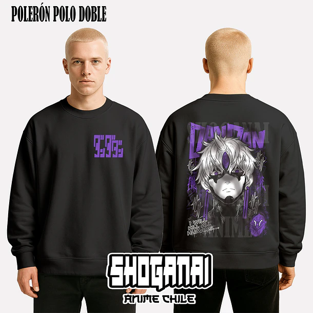 DDD37 Jiji X Evil Eye X Mal de ojo - DANDADAN - ADULTO (Polera o Polerón) 7