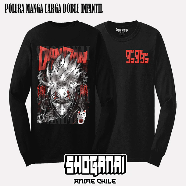 DDD38 Okarun - DANDADAN - INFANTIL (Polera o Polerón) 4