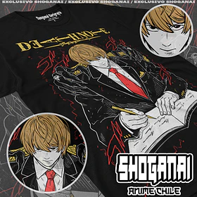 DN01 Light Yagami / Kira - DEATH NOTE - ADULTO (Polera o Polerón)