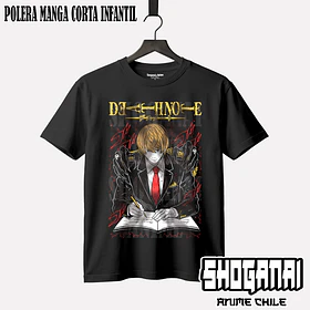 DN01 Light Yagami / Kira - DEATH NOTE - INFANTIL (Polera o Polerón)