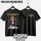 DN01 Light Yagami / Kira - DEATH NOTE - INFANTIL (Polera o Polerón) 2
