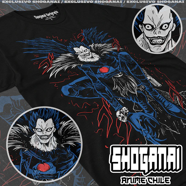 DN02 Ryuk - DEATH NOTE - ADULTO (Polera o Polerón) 1