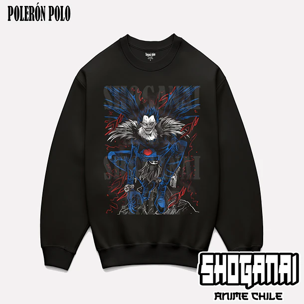 DN02 Ryuk - DEATH NOTE - ADULTO (Polera o Polerón) 6