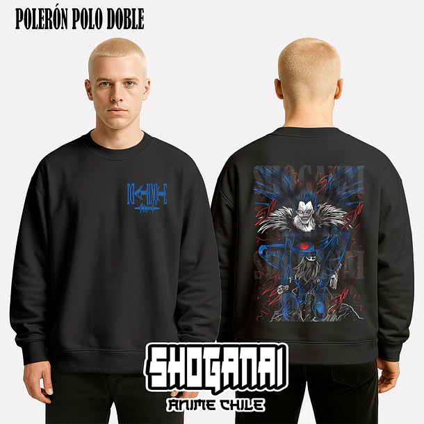 DN02 Ryuk - DEATH NOTE - ADULTO (Polera o Polerón) 7