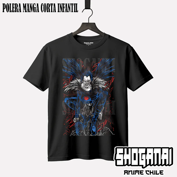 DN02 Ryuk - DEATH NOTE - INFANTIL (Polera o Polerón) 1