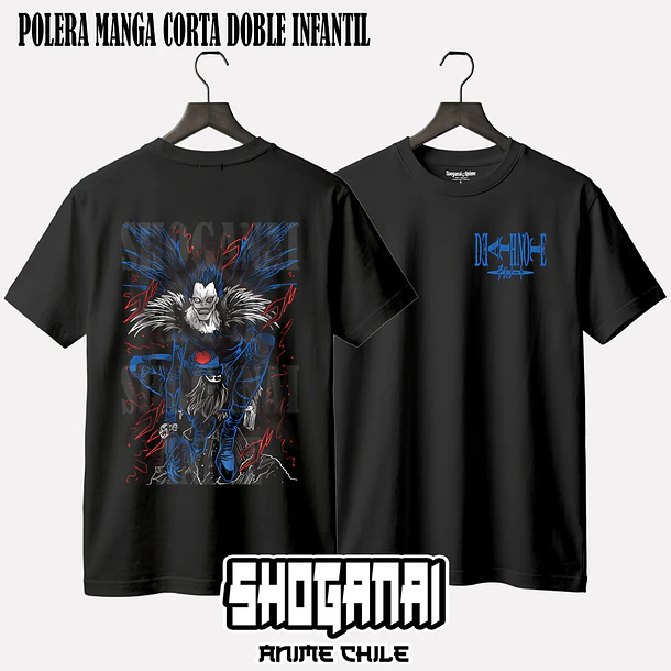 DN02 Ryuk - DEATH NOTE - INFANTIL (Polera o Polerón) 2