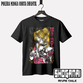 DN03 Misa Amane - DEATH NOTE - INFANTIL (Polera o Polerón)