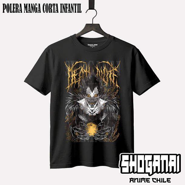 DN04 Ryuk - DEATH NOTE - INFANTIL (Polera o Polerón) 1