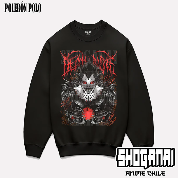 DN04 OP2 Ryuk - DEATH NOTE - ADULTO (Polera o Polerón) 6