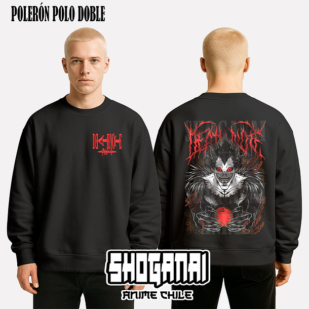 DN04 OP2 Ryuk - DEATH NOTE - ADULTO (Polera o Polerón) 7
