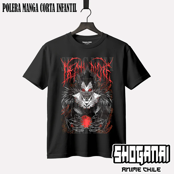 DN04 OP2 Ryuk - DEATH NOTE - INFANTIL (Polera o Polerón) 1