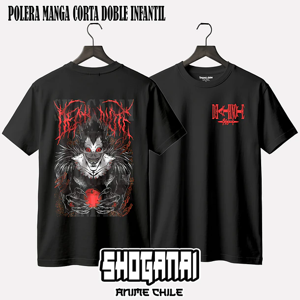 DN04 OP2 Ryuk - DEATH NOTE - INFANTIL (Polera o Polerón) 2