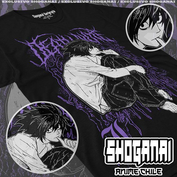 DN05 L - DEATH NOTE - ADULTO (Polera o Polerón) 1