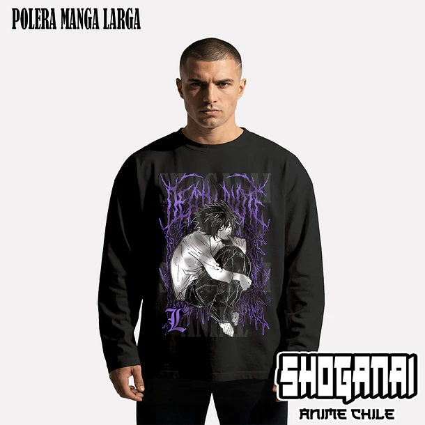 DN05 L - DEATH NOTE - ADULTO (Polera o Polerón) 3