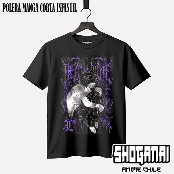 DN05 L - DEATH NOTE - INFANTIL (Polera o Polerón) 1