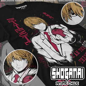 DN06 Light Yagami / Kira - DEATH NOTE - ADULTO (Polera o Polerón)
