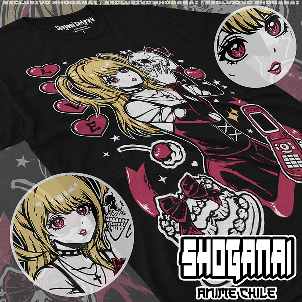 DN07 Misa Amane - DEATH NOTE - ADULTO (Polera o Polerón) 1
