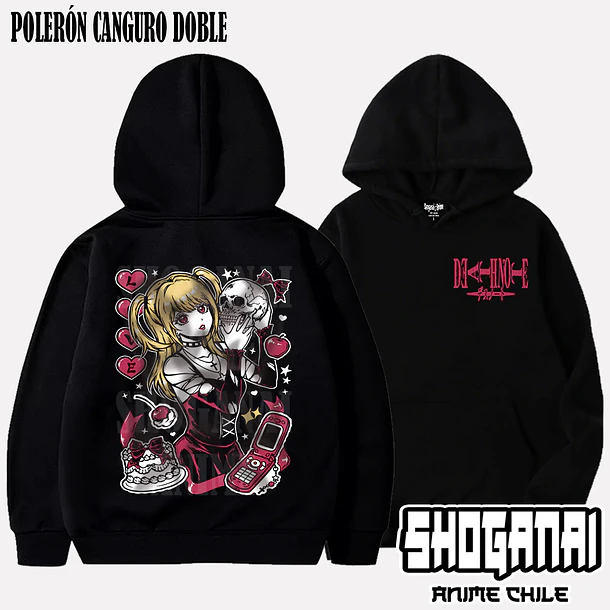 DN07 Misa Amane - DEATH NOTE - ADULTO (Polera o Polerón) 6